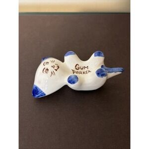 Vintage 1960s Gum parker Kitschy Kitty Cat Gum Saver Keeper Figurine MCM